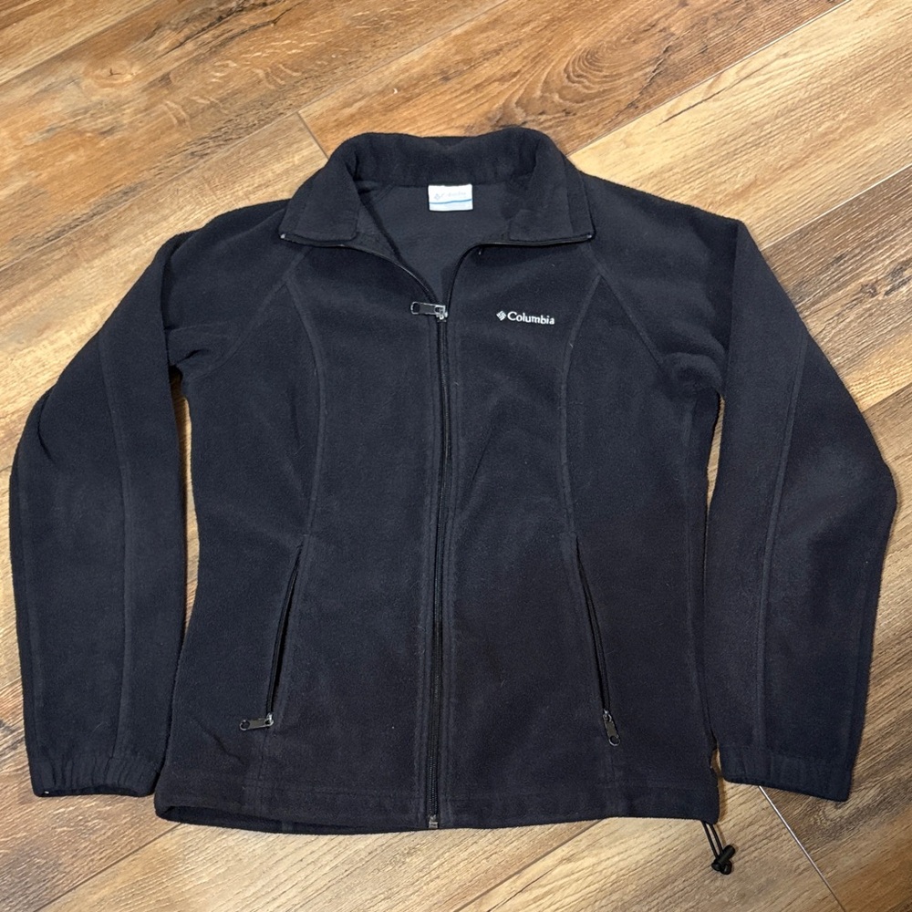 Columbia Black Full-Zip Fleece Jacket